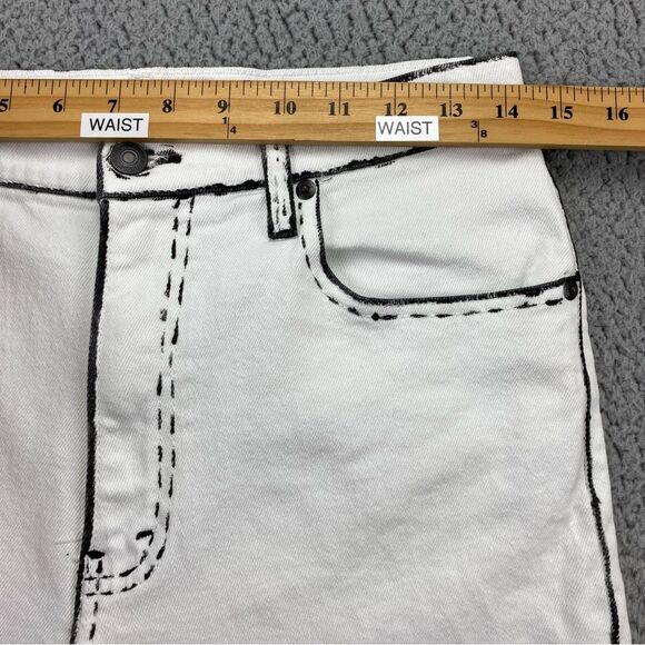 Abercrombie & Fitch Custom The Ankle Straight Ultra High Rise Jeans Size:30/10r - Picture 9 of 15